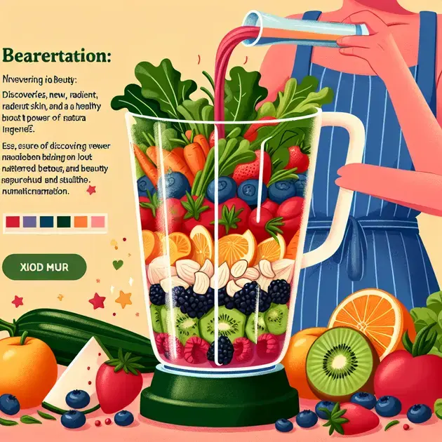 Receitas de smoothies saudáveis para a pele e o corpo