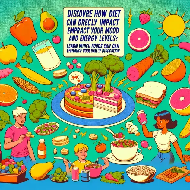 Como a Alimentação Afeta o Humor e a Energia