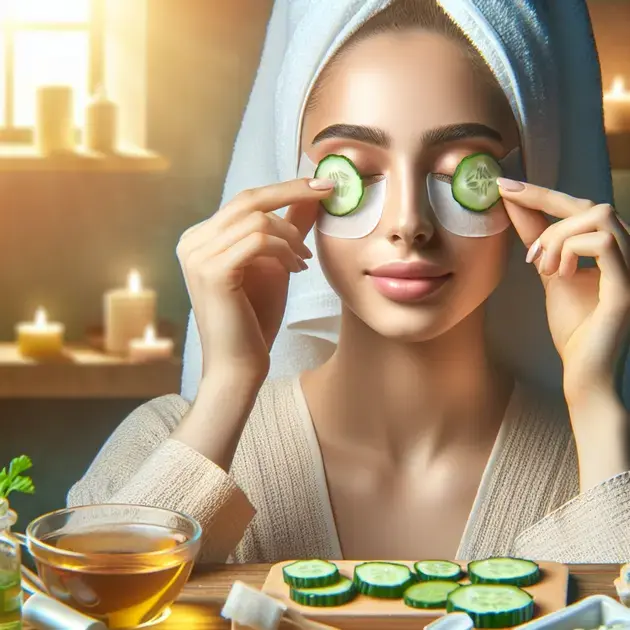 Cuidados Naturais para Reduzir Olheiras e Inchaço nos Olhos