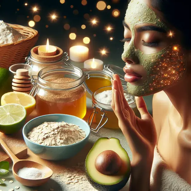 Como alcançar uma pele radiante com máscaras faciais caseiras